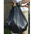 thumbnail image 3 of Aluf Plastics 56 Gallon 1.3 MIL Heavy Duty Garbage Bags - 43" x 47" - Pack of 100 - For Home, Outdoor, & Commercial, 3 of 5