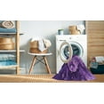 thumbnail image 2 of Ahgly Company Machine Washable Indoor Rectangle Transitional Heliotrope Purple Area Rugs, 8' x 12', 2 of 7