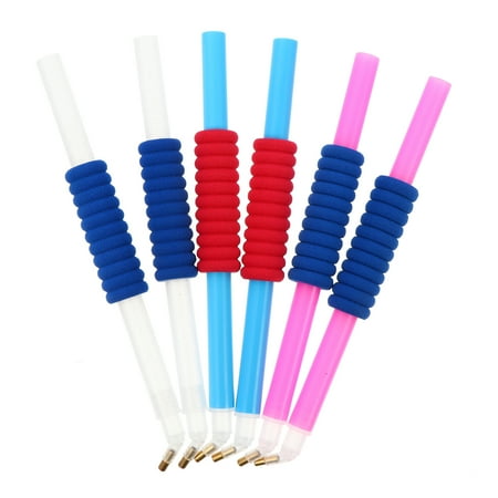6PCS Anti-fatigue Elbow Point Drill Pen Embroidery Pen Diamond Painting Tools