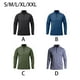 thumbnail image 3 of Qarigey Jersey de media cremallera para hombre, camiseta cálida de manga larga transpirable de Color sólido para niños, ropa interior térmica Camisetas Negro L Qarigey AP013080-03, 3 of 6