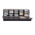 thumbnail image 3 of Safco Products Onyx Mail Sorter in Black, 3 of 3