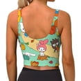 thumbnail image 3 of Lsque Sanrio Printed Women'S Sports Bra, Compression, Moisture Wicking, High-Impact Sports Bra For Women,Supportive sports bra-Medium, 3 of 9