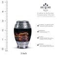 thumbnail image 2 of Fiery Rain Stride Ashes Keepsake - Small Urns For Human Ashes - Burial Funeral Urns For Human Ashes - Urns For Women Ashes - Urns For Human Ashes Adult Female - Urns For Ashes Adult Male - 3 Inches, 2 of 5