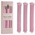thumbnail image 1 of Soft Satin Heatless Hair Curler for Women - Overnight No - Heat Styling Rods, Sleep - In Curls for All Hair Types（3PCS, Pink）, 1 of 6