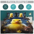 thumbnail image 6 of Q-version Funny Little Yellow Duck Bedding Set with Zipper Closure for Girls & Boys, 6 of 6