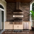 thumbnail image 4 of Highland Home "Howdy" Decorative Indoor/Outdoor Pallet Wood Sign, 4 of 7