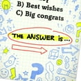 thumbnail image 5 of Hallmark Funny Money Holder Graduation Card (Quiz for the Graduate), 5 of 7