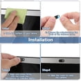 thumbnail image 4 of 50 Pcs Webcam Cover Slide, 0.023 Inch Ultra-Thin Universal Laptop Camera Slide for Laptop, Computer(Black) Black, 4 of 4