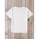 thumbnail image 3 of Finger & Letter Print Crew Neck T-Shirt, Casual Short Sleeve Top For Summer & Spring, Women's Clothing, 3 of 7