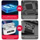 thumbnail image 3 of 4pcs Auriculares inalámbricos Bluetooth 5.1 Auriculares con pantalla LED Auriculares portátiles impermeables, Blanco Inevent EL000249-02B, 3 of 7