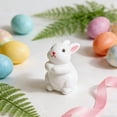 thumbnail image 4 of 1PC Mini Flocked Easter Bunny Decorations, Cute Mini Easter Bunny Figures, Miniature Rabbit for Landscape Ornaments, Party Favors Gifts Home Office Table Decor, 4 of 6