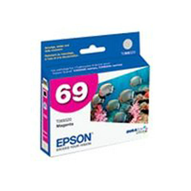 Epson 69 - Magenta - original - Cartouche d'Encre - pour Stylet N11, NX110, NX115, NX215, NX415, NX510, NX515; Effectif 1100, 310, 500, 600, 610