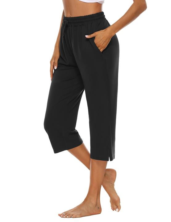 Sarin Mathews Womens Yoga Sweatpants Bootcut Loose Comfy Lounge Wide Leg Pants Workout Joggers Pants with Pockets