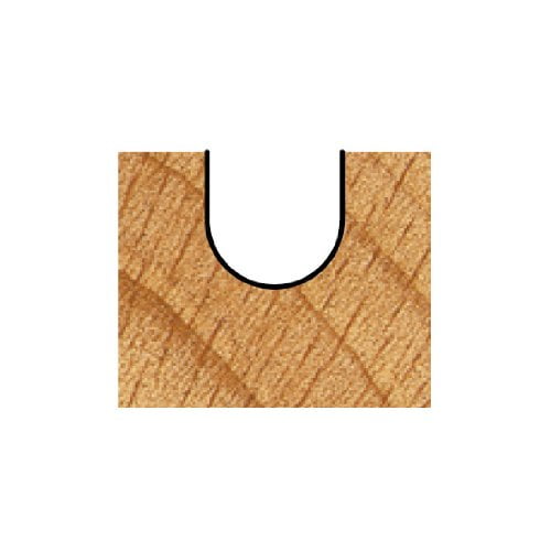 1//4-inch Diameter 1//4-inch Shank CMT 81410 Contractor Round Nose Bit 1//8-inch Radius