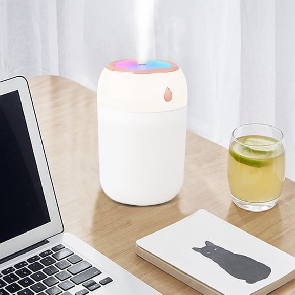 Weloille Humidifiers for Bedroom Smart Control - Mist Cool Mist Humidifier 330ml Capacity Top Fill Water Tank, Quie Humidifier for Large Rooms Home Living Office Baby