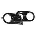thumbnail image 1 of 2pcs Car Fog Light Cover, Front Bumper Foglight Cover Dual Holes Car Accessory Fit for E46 M3 2001-2006, 1 of 7