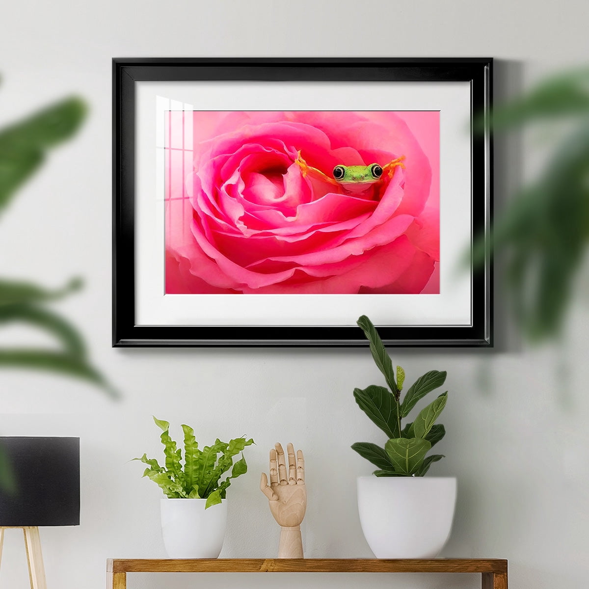 Hanging On VIII Premium Framed Print - Ready to Hang