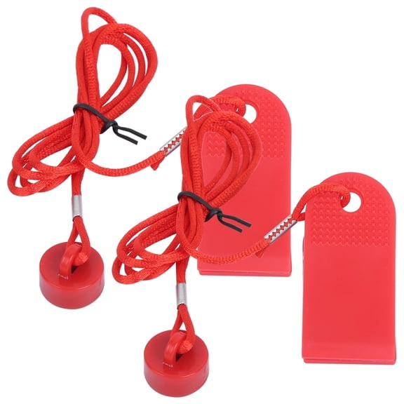 2 Pcs Treadmill Safety Key,Fit Most Treadmill Magnet Security Lock,Universal Fitness Replacement Kit,Running Machine Safety Switch Clip