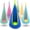 Blue/Green, variant on Pod Swing Seat, Hanging Hammock Chair Swing with Inflatable Pillow, Sensory Swing Chair with Pocket for Outdoor and Indoor (Blue and Green)