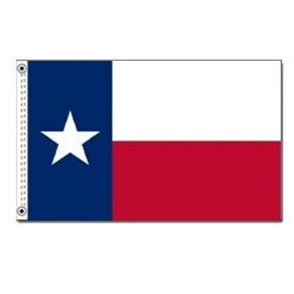 Annin Flagmakers 145250 2 ft. X 3 ft. Nyl-Glo Texas Flag