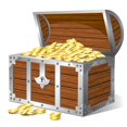 thumbnail image 2 of Treasure Chest Wall Mural by Wallmonkeys Peel and Stick Graphic (24 in H x 24 in W) WM320187, 2 of 4