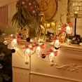 thumbnail image 3 of Konghyp Christmas Decorations Luminous Bow Tie String Lights, Holiday Ambience Lighting, Outdoor Indoor Decorative Ornaments, Festive Party and Wedding Decor, Weather-Resistant LED Fairy Lights, 3 of 6