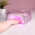 thumbnail image 3 of LED UV Nail Lamp High Power 96W Rechargeable Nail Lamp UV LED Nail Dryer Red Light Beads For Curing Polish Nail Manicure Electric Acetone Protect ,Quick Drying, 3 of 7
