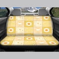 thumbnail image 6 of Uourmeti Car Seat Covers Breathable Fashion Car Seat Covers Full Set Polyester Full Backrest Easy to Install, Fit for Trucks Cars Sedans, Daisy Patch Quilt, 6 of 10