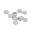 thumbnail image 2 of KLKCMS 10 Pcs Pierres Naturelles Multicolores Ornement 10mm Turquoise Blanc, 2 of 8