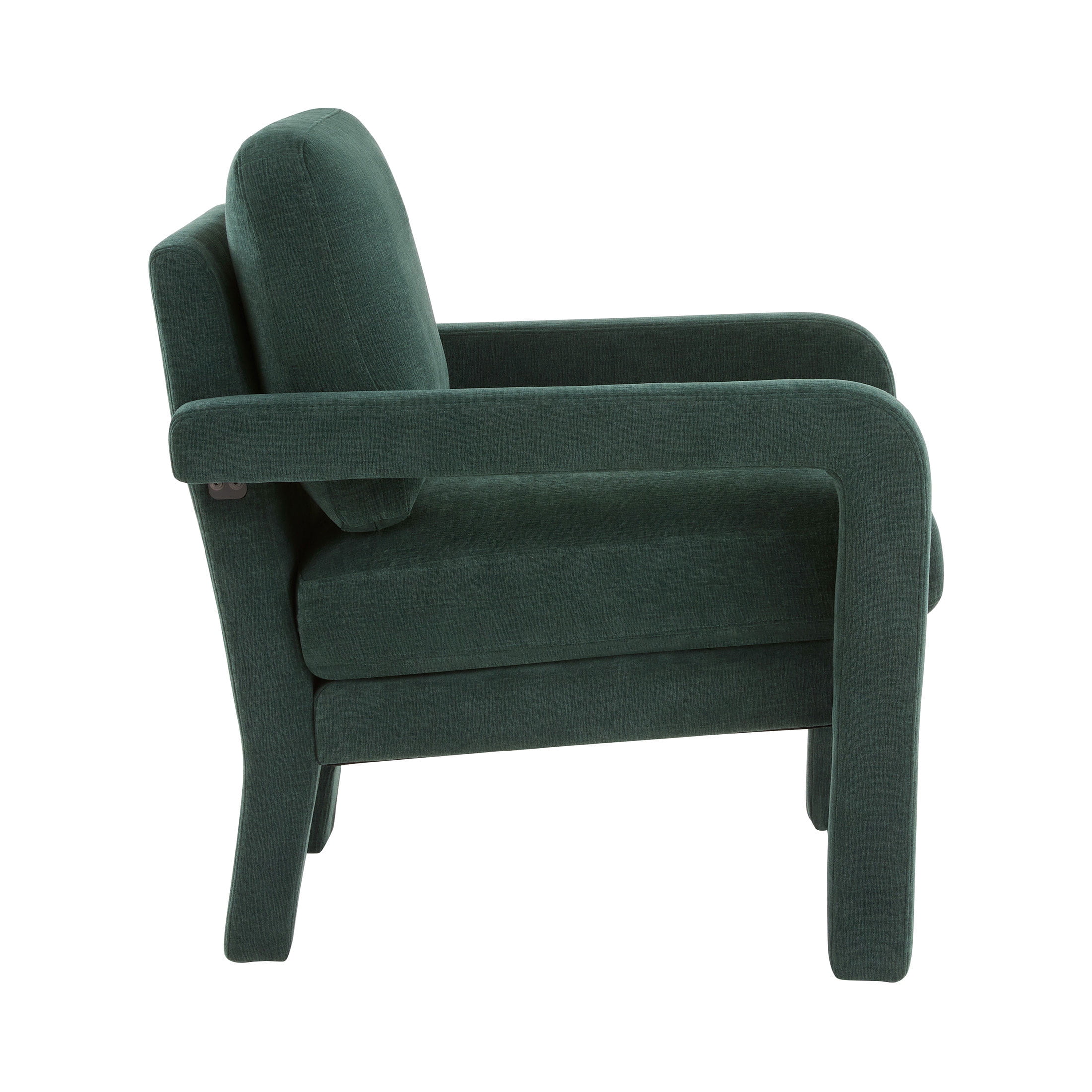 Mainstays Upholstered Armchair, Green