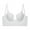 White, variant on MISS MOLY Women's Deep Plunge Bra Push up Low Cut Seamless Backless Shapewear Bra for Dress with Adjustable Straps