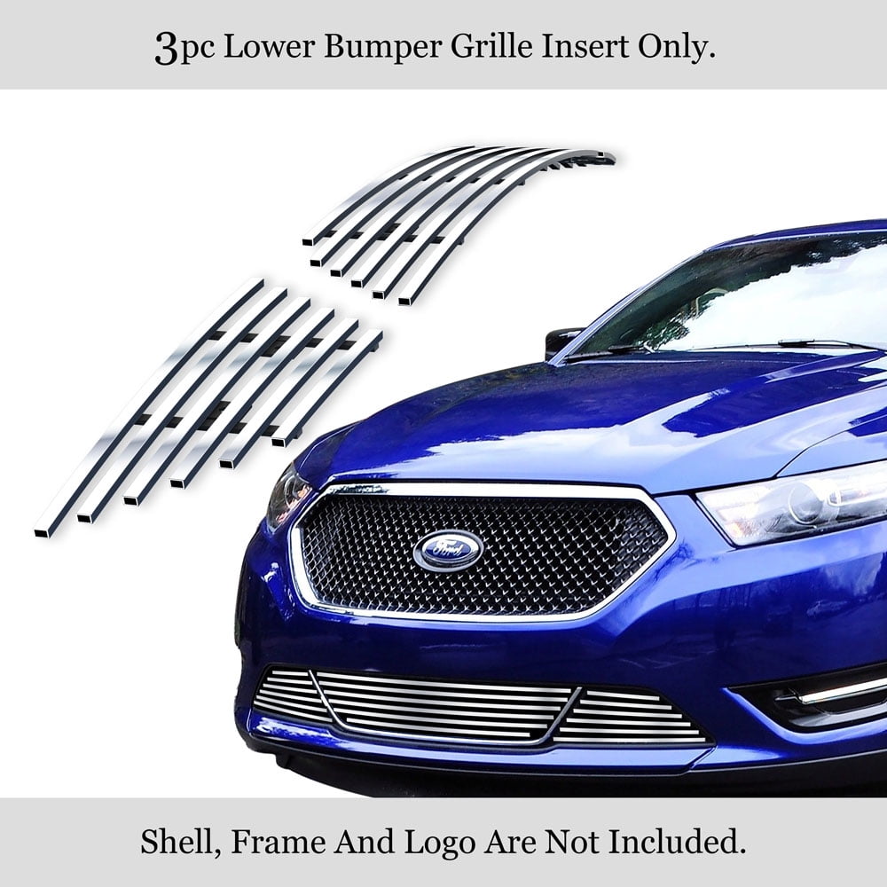 Compatible With 2013 2019 Ford Taurus Sho Lower Bumper Billet Grille