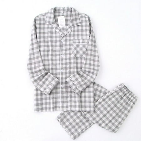 

CoCopeaunt 2 Pcs/Sets Spring Cotton Women Pajamas Set Sleepwear Autumn Plus Size Top + Long Pant Sleepwear Girls Pyjama