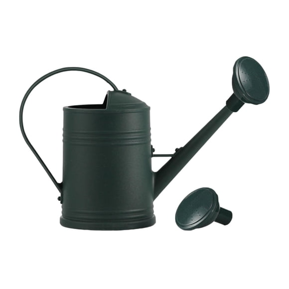 Regadera para plantas con boquilla y soporte para asa Regadera para jardinería Verde