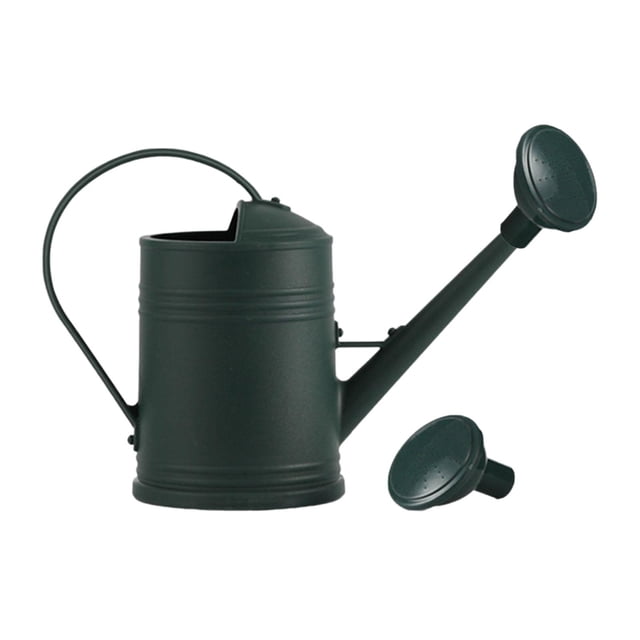 Regadera para plantas con boquilla y soporte para asa Regadera para jardinería Verde