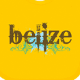 thumbnail image 4 of Inktastic Belize Country Grunge Shirts Boys or Girls Baby Bib, 4 of 4