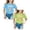 Blue 1PCS & GN2 1PCS, variant on XEGLSBU 3 Pack Girls Shirts with Heart Printing Short Sleeve Tee Casual Tops Summer (Size 11-12 Years)