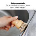 thumbnail image 3 of Cepillo Para Fregar Platos Naturales Cepillo Para Fregar De Madera Cepillo Para Fregar Platos Lavado Multifuncional Cepillo De Cerdas Firmes De Sisal Para Fregadero De Cocina Interior sonducket HA017959-00, 3 of 7