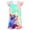 Z07Sky Blue, variant on Chenglor Pajama Dress Girls Size 8-9 Years Hot Pink Matching Girls&Doll Nightgowns Princess Flutter Sleeve Pajamas Sleepwear Night Dresses