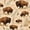 Color 3, variant on Western Peel and Stick Wallpaper 17.7in x 9.8ft Native American Inspired Buffalo Geometric Motifs Contact Paper Vinyl Waterproof Self Adhesive Wall Paper for Bedroom Shelf Cabinet