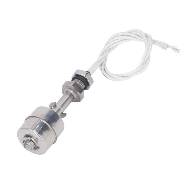 Liquid Level Float Switch 10mm Stroke Stainless Steel Liquid Water Oil Level Switch Sensor 0 220V 65mm L