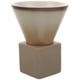 thumbnail image 1 of Juego de tazas de café de cerámica con forma de embudo, taza de café para capuchino con Base, 1 Juego, 1 of 8