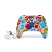 PowerA Enhanced Wired Controller for Nintendo Switch - Mario Hero Reel