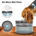 thumbnail image 2 of Cuenco de agua para perros Techphardo, 3,8 L, antideslizante, antiderrame, sin BPA, 2 of 9
