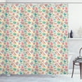 thumbnail image 1 of Ambesonne Easter Shower Curtain, Cartoon Bunnies Dots, 69"Wx70"L, Multicolor, 1 of 3