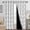 Black, variant on MIZHONA 2PCS Blue Sun Moon Stripes Curtains for Bedroom,Blue and White Window Blackout Curtains,42"x84"