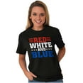 thumbnail image 3 of Proud American Red White and Blue USA Men's Graphic T Shirt Tees Brisco Brands L, 3 of 4