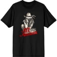 thumbnail image 3 of All American Cowgirl Adult Black Crew Neck Short Sleeve Tee-Medium, 3 of 4