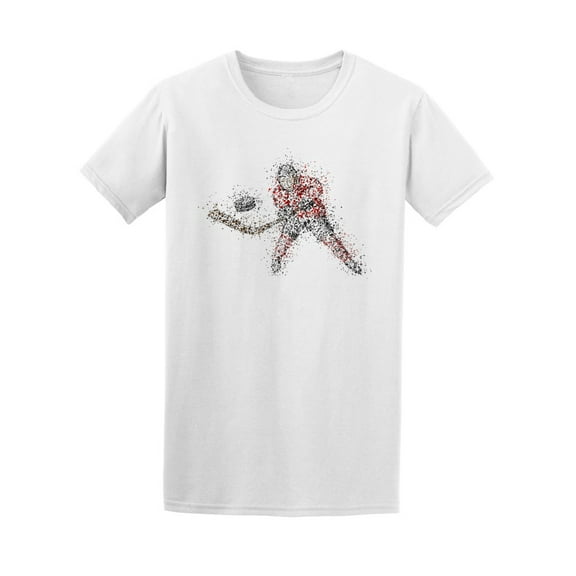 Abstract Hockey Player Tee Men's -Image by Shutterstock