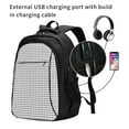 thumbnail image 2 of Cauagu Airplane Print Travel Laptop with USB Charging Port,Extra Large Backpack College Backpack Business Work Bag Casual Daypack Perfert for Men Women, 2 of 7